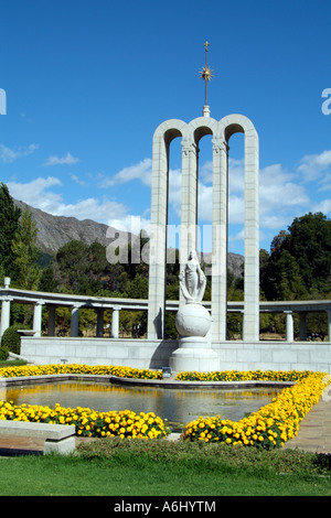 Huguenot Monument à Franschhoek un symbole de liberté western cape Afrique du Sud Banque D'Images