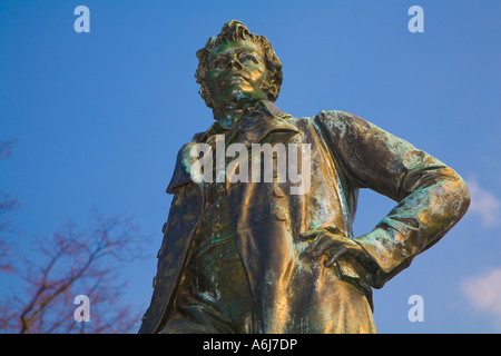 Schinkel Denkmal à Neuruppin, Brandenburg Deutschland Allemagne Banque D'Images