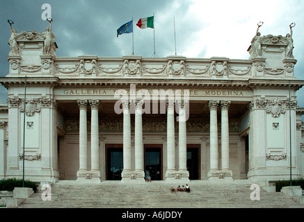 La Galerie nationale d'Art Moderne, Rome, Italie Banque D'Images