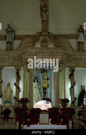 Taxco Templo de Santa Veracruz - Mexique Banque D'Images