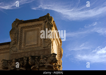 Palace of Fine Arts Détail architectural San Francisco Banque D'Images