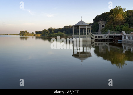 Torre del Lago Puccini Toscane Italie Banque D'Images