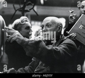 PABLO PICASSO artiste espagnol vers 1956 Banque D'Images