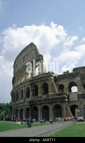 Le Colisée à Rome Italie Banque D'Images