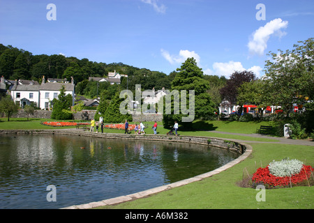 Grange Over Sands Cumbria Royaume Uni Banque D'Images