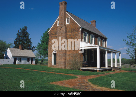 Clover Hill Tavern, Appomattox Court House National Park, Virginia Banque D'Images