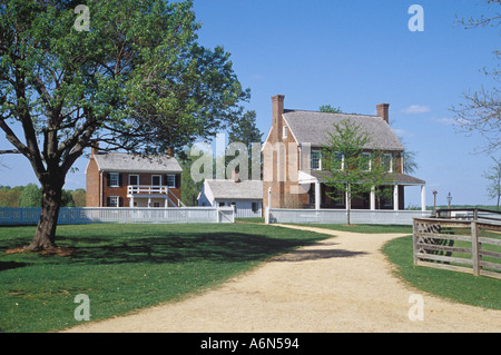 Clover Hill Tavern, Appomattox Court House National Park, Virginia Banque D'Images