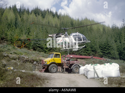 Sud Aviation / Aérospatiale Alouette 2 hélicoptère léger. 2275-237 GAV Banque D'Images