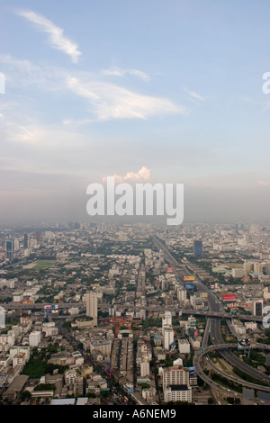 Un paysage urbain de Bangkok Banque D'Images