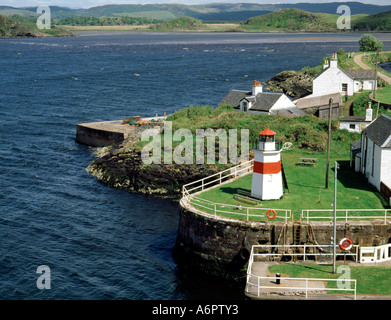 Phare de Crinan, nord ouest de l'Ecosse Banque D'Images