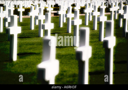 Cimetière Américain Madingley près de Cambridge en Angleterre Banque D'Images