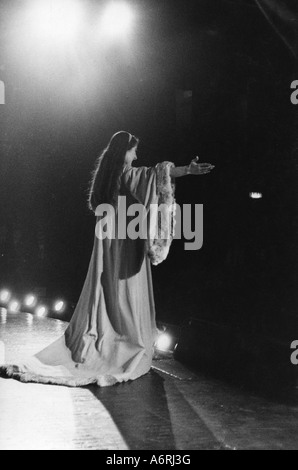 'Callas, Maria, 3.12.1923 - 16.9.1977, le chanteur italien (soprano) d'origine grecque, rôle de Violetta dans La Traviata Opéra '', par Banque D'Images