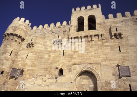 L'Afrique, l'Égypte, Alexandrie. Fort Qait Bey ; 15e C. château Banque D'Images