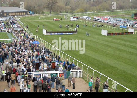 Hunt Fakenham Racecourse Norfolk UK Banque D'Images