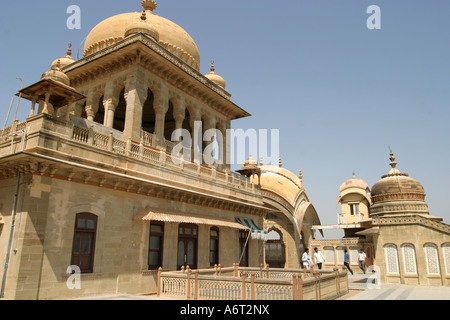 Vijay Vilas RoyalPalace à Mandvi, Gujarat, Inde Banque D'Images