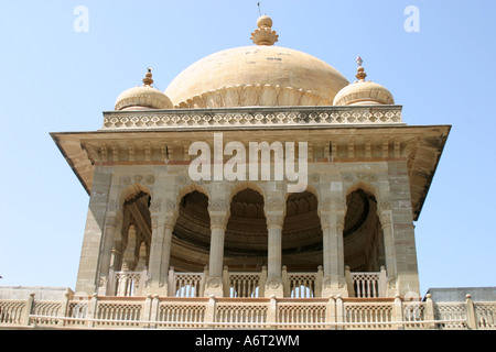 Vijay Vilas RoyalPalace à Mandvi, Gujarat, Inde Banque D'Images