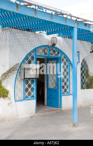 Restaurant touristique tunisien à Houmt Souk Djerba Tunisie Banque D'Images