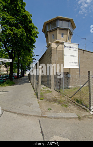 Prison de l'autre service secret de la RDA à Berlin, Allemagne Banque D'Images