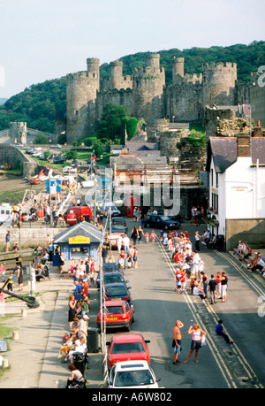 Festival de la rivière Conwy dans le Nord du Pays de Galles Banque D'Images