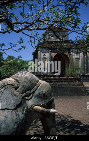 Doc tu tombes royales, Hue, Vietnam Banque D'Images