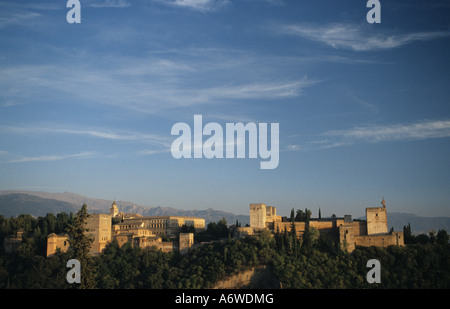 La Alhambra, Granada, Espagne Banque D'Images