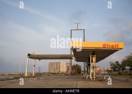 Mississippi Coast Deux ans après l'ouragan Katrina Banque D'Images
