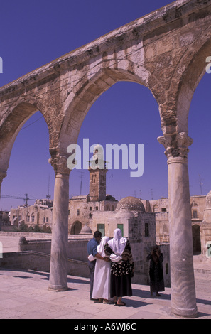 Moyen-orient, d'Israël, Jérusalem. Mont du Temple Banque D'Images