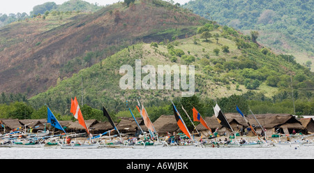 village de pêcheurs Banque D'Images