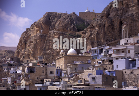 Syrie, Damas, Maaloula. Banque D'Images