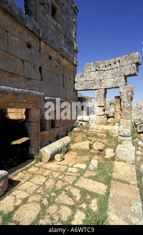 La Syrie, Segilla, ville morte. Banque D'Images