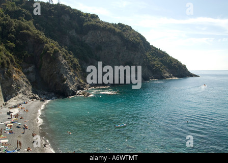 5 Cinque Terre territoire protégé par l'UNESCO Banque D'Images