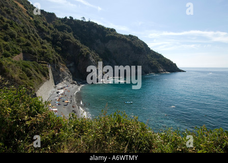 5 Cinque Terre territoire protégé par l'UNESCO Banque D'Images