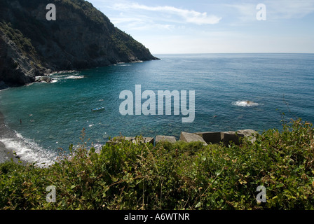 5 Cinque Terre territoire protégé par l'UNESCO Banque D'Images