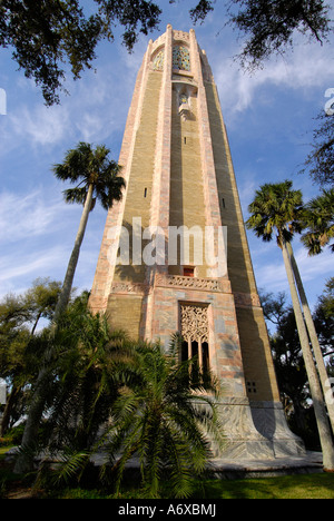 Edouard R Historique Sanctuaire et jardins clocher Bok Estate Lake Wales en Floride FL Banque D'Images