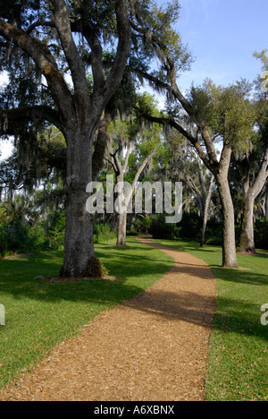 Edouard R Historique Sanctuaire et jardins clocher Bok Estate Lake Wales en Floride FL Banque D'Images