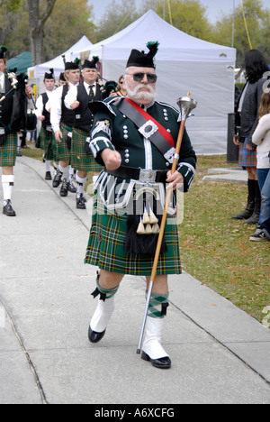Celtic Scottish Highland Games a tenu à Zephyr Hills Floride Fl Fla Banque D'Images