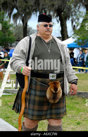 Celtic Scottish Highland Games a tenu à Zephyr Hills Floride Fl Fla Banque D'Images