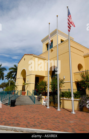 Convention d'Harbourside Event Center dans le centre-ville de Fort Myers FL Floride FT Banque D'Images