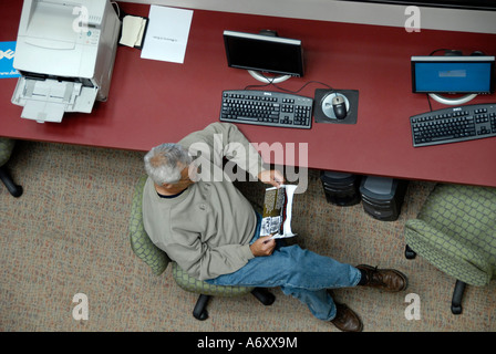 À l'apprenant adulte Florida Southern College Library de Lakeland Central Florida United States Banque D'Images