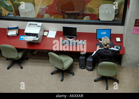 À l'apprenant adulte Florida Southern College Library de Lakeland Central Florida United States Banque D'Images