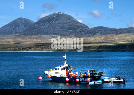 Islay Ecosse Jura pêche pêche pêcheur poisson Banque D'Images