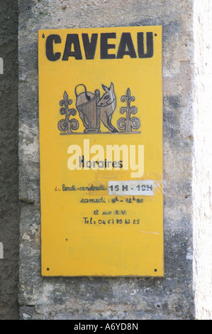 Domaine de Terre Megere, Cournonsec, Montpellier. Gres de Montpellier. Languedoc. La France. L'Europe. Banque D'Images