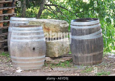 Domaine de Terre Megere, Cournonsec, Montpellier. Gres de Montpellier. Languedoc. La France. L'Europe. Banque D'Images