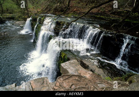 Le Parc National des Brecon Beacons au Pays de Galles Royaume-Uni Banque D'Images