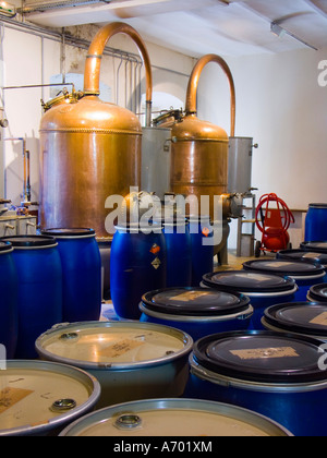 Perfume stills en usine Fragonard Grasse Provence France Banque D'Images