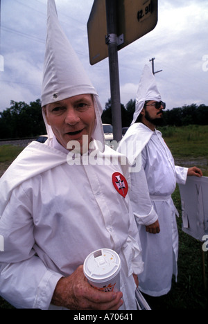 Ku Klux Klan en Floride Banque D'Images