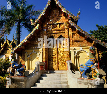 Wat Phra That Doi Suthep périphérie de la province de Chiang Mai Chiang Mai Thailande Asie Banque D'Images