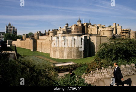 Château La Tour de l'Angleterre Londres Royaume-Uni Grande-bretagne UK Banque D'Images