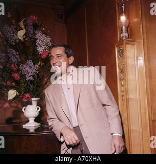 Le chanteur Perry Como Banque D'Images