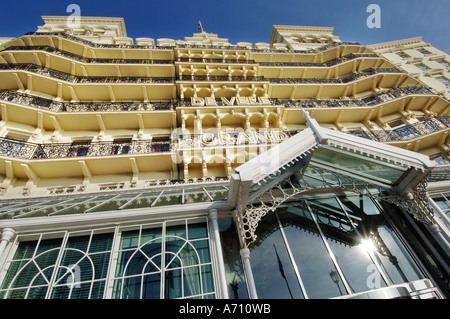 Les Infirmières de l'hôtel De Vere Grand hotel sur le front de mer de Brighton Banque D'Images